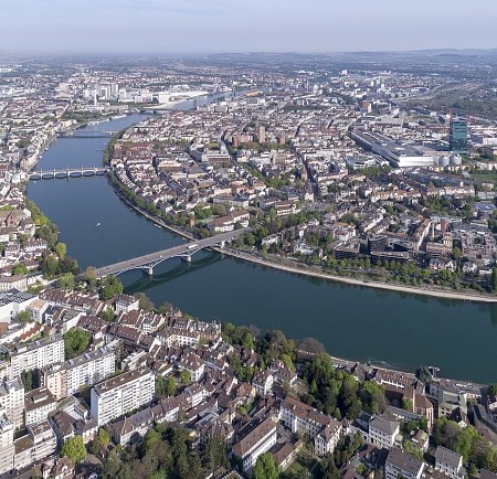 Luftbild_Rhein_Basel_Dreiland_BaselTourismus