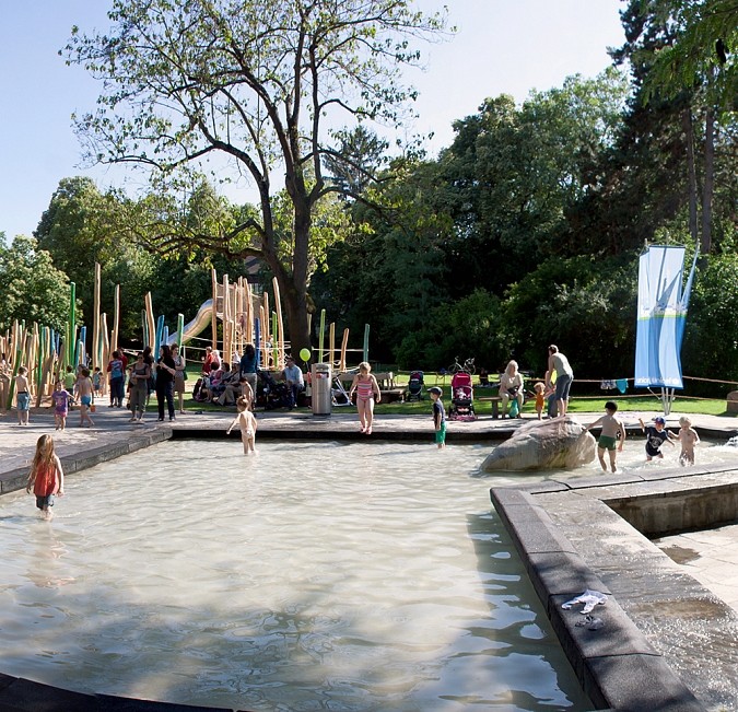 Wettsteinanlage Baden Plantschen Riehen