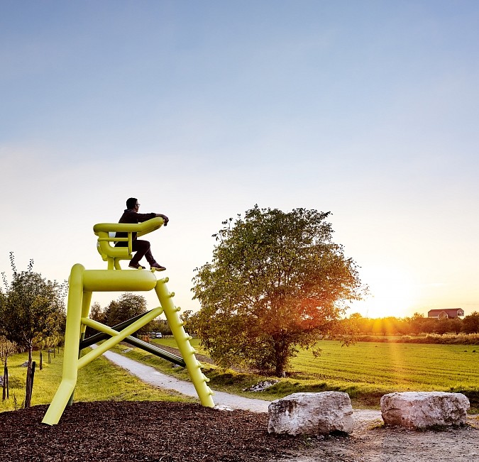 Rehberger Weg 24 Stops Fondation Beyeler Riehen Vitra